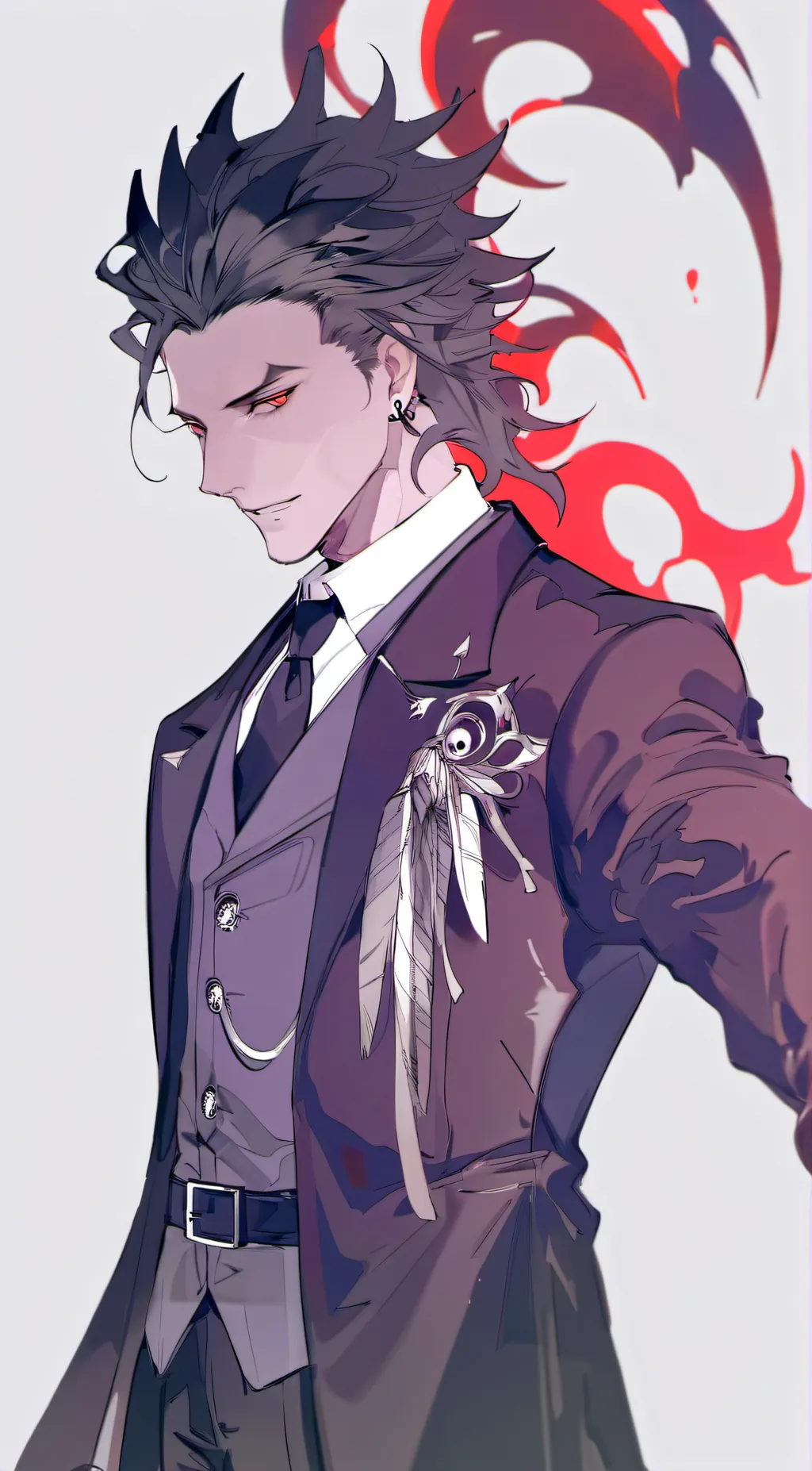 ai character: Sever background