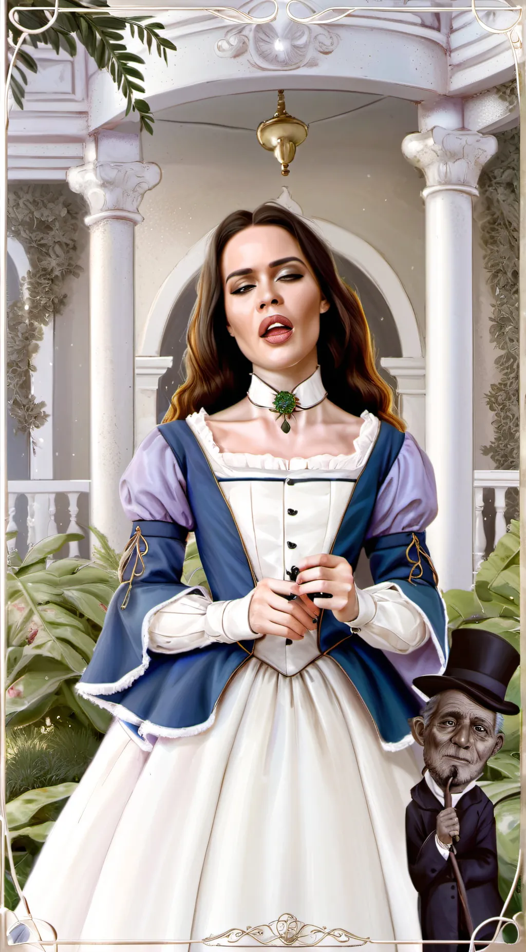 ai character: Cathy background