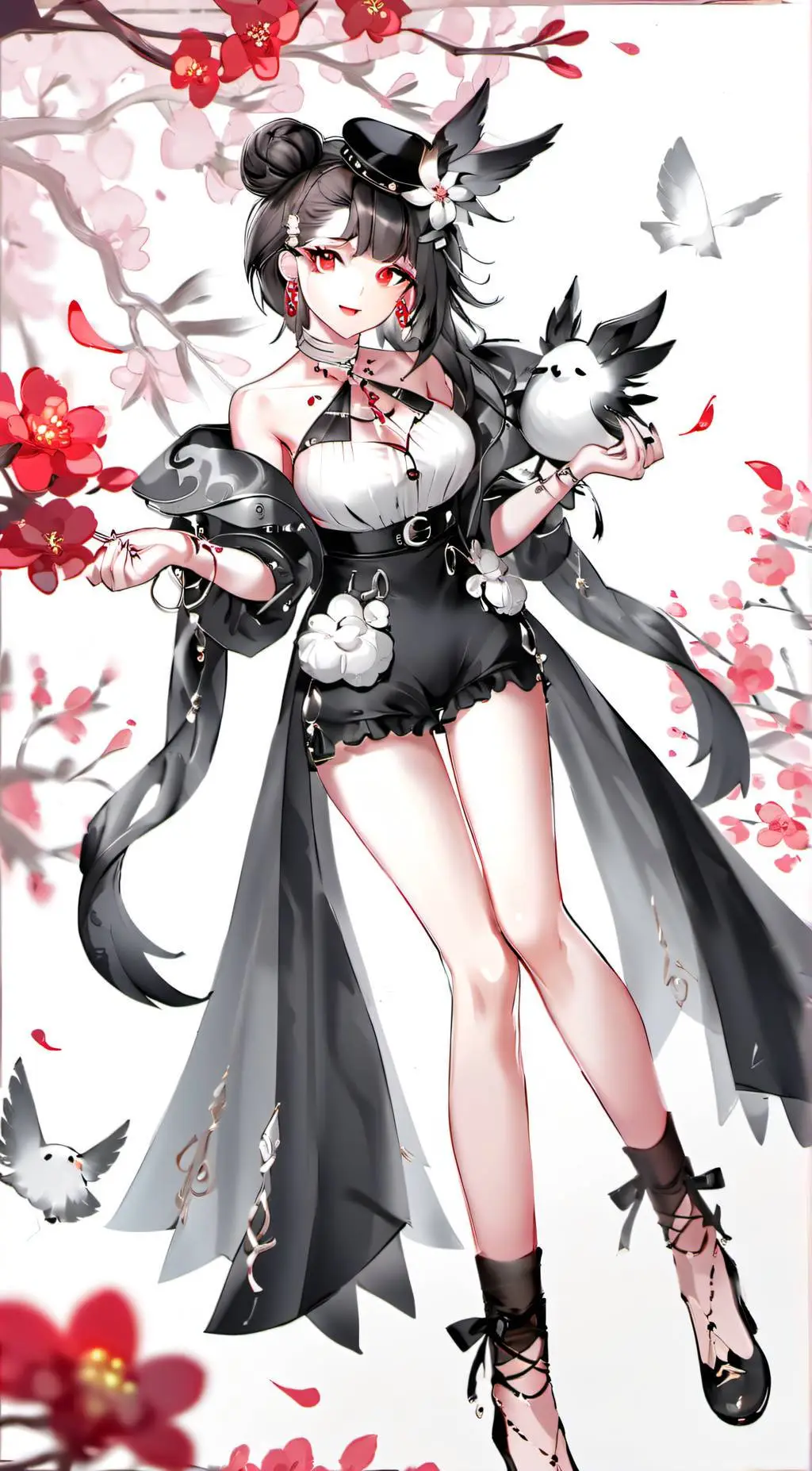 ai character: Giyu..As a Demon?! background