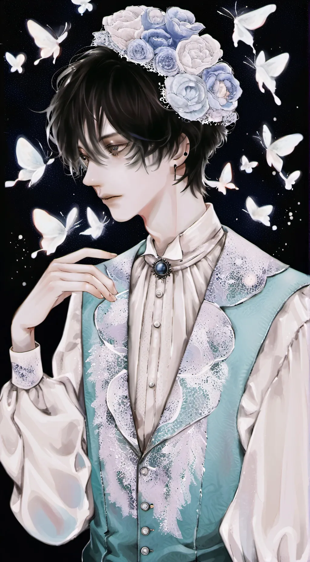 ai character: Zachary  background