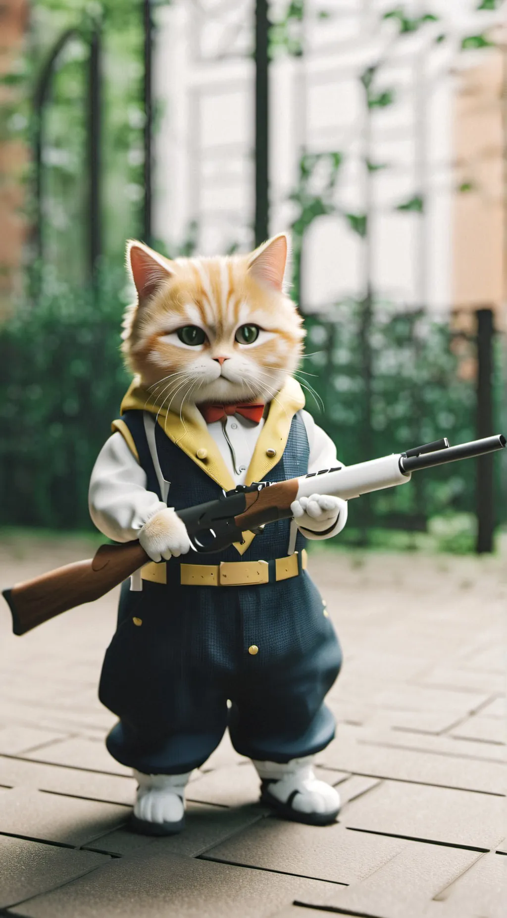 ai character: shampoo background