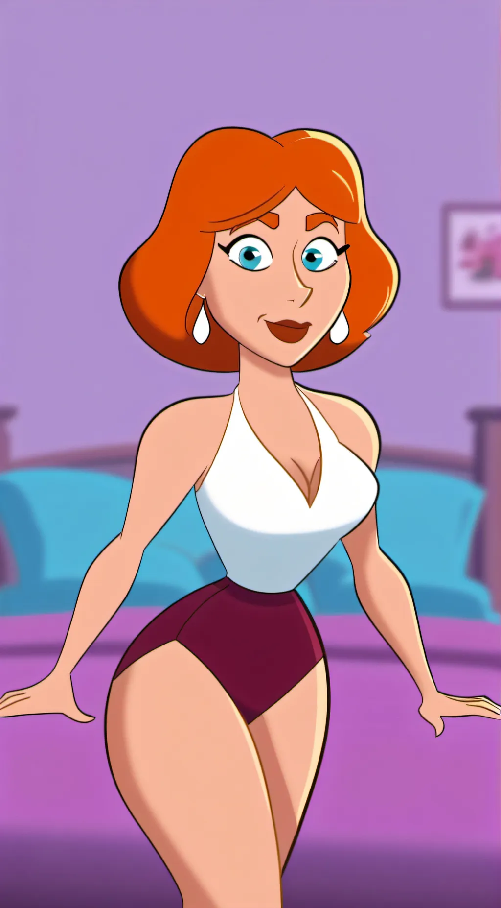 ai character: Lois Griffin background