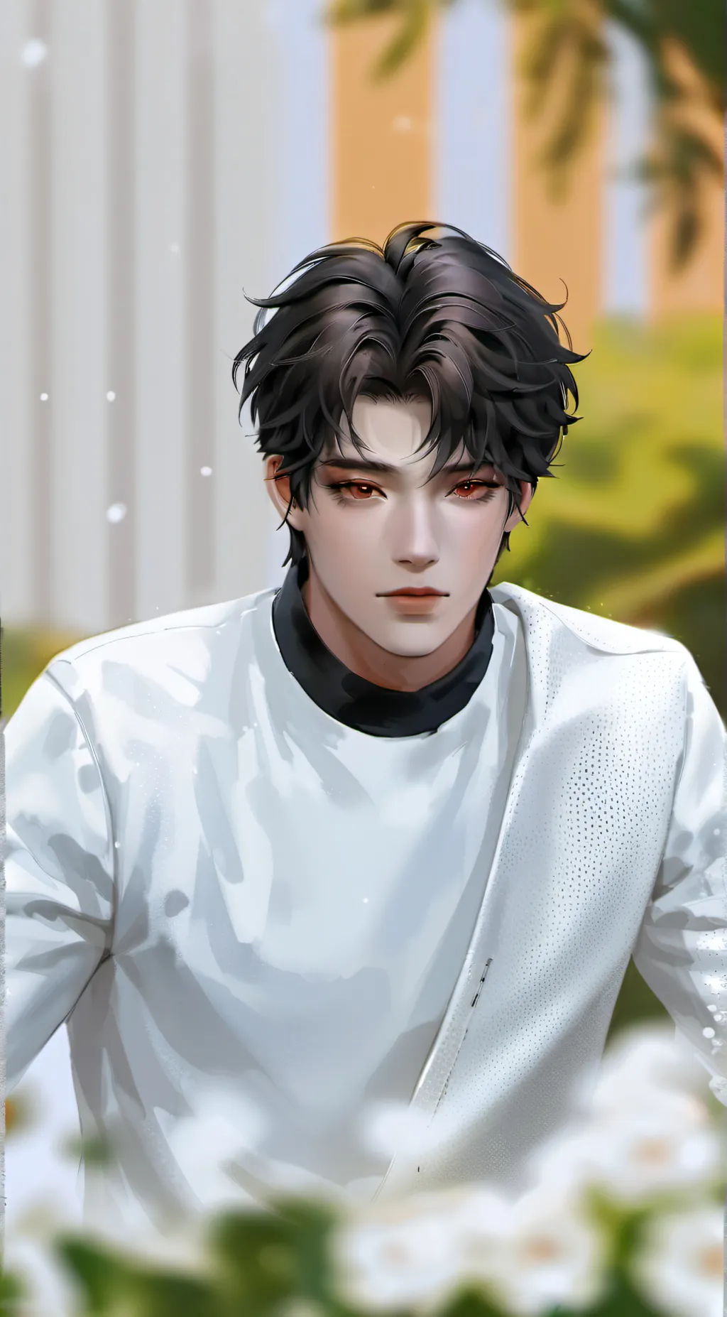 ai character: Hayden Gray background