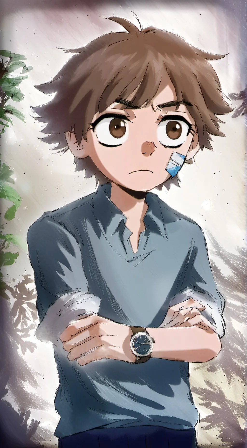 ai character: Gregory background