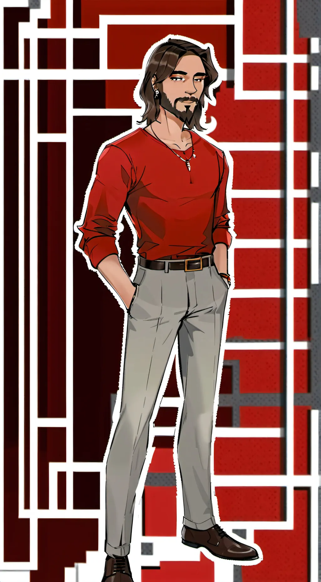 ai character: Alejandro TDI background