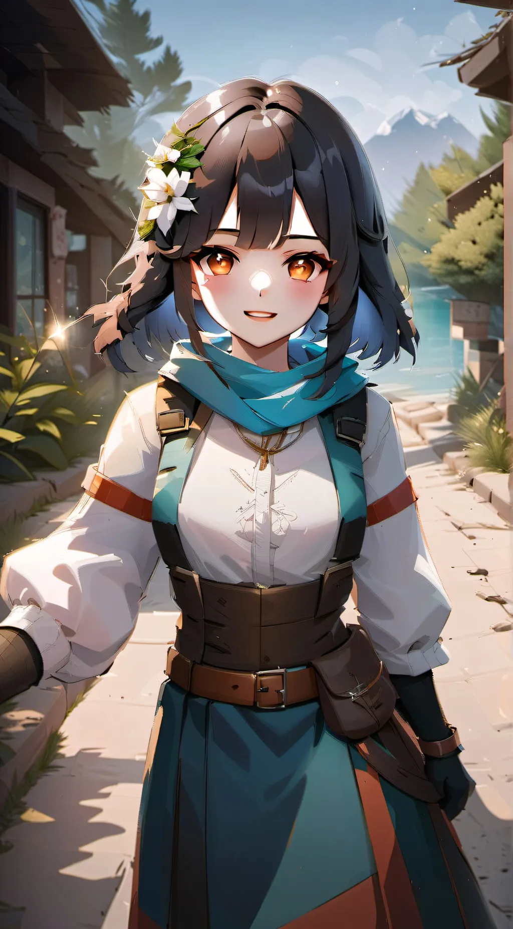 ai character: Ashly background