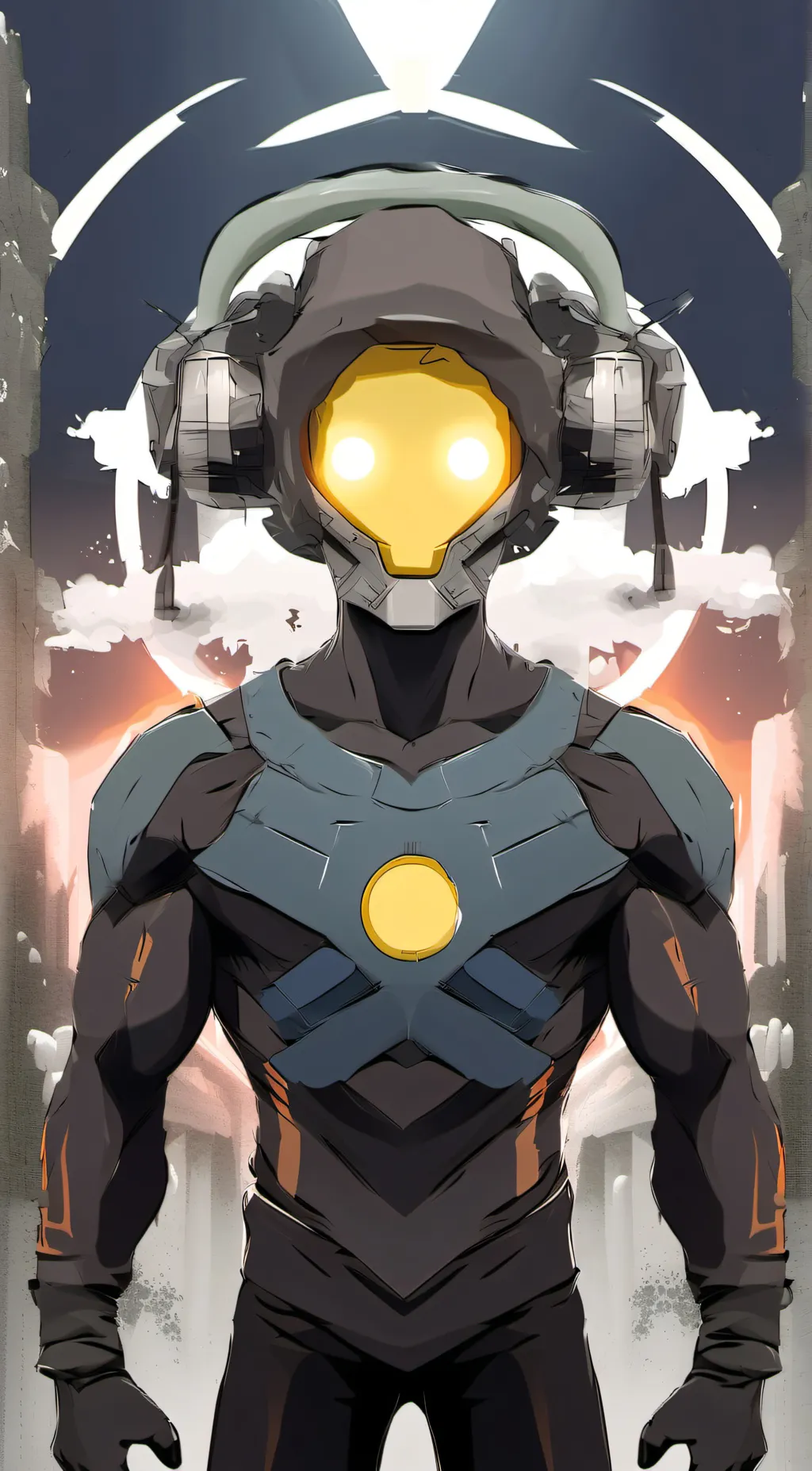 ai character: Noob vs slender background