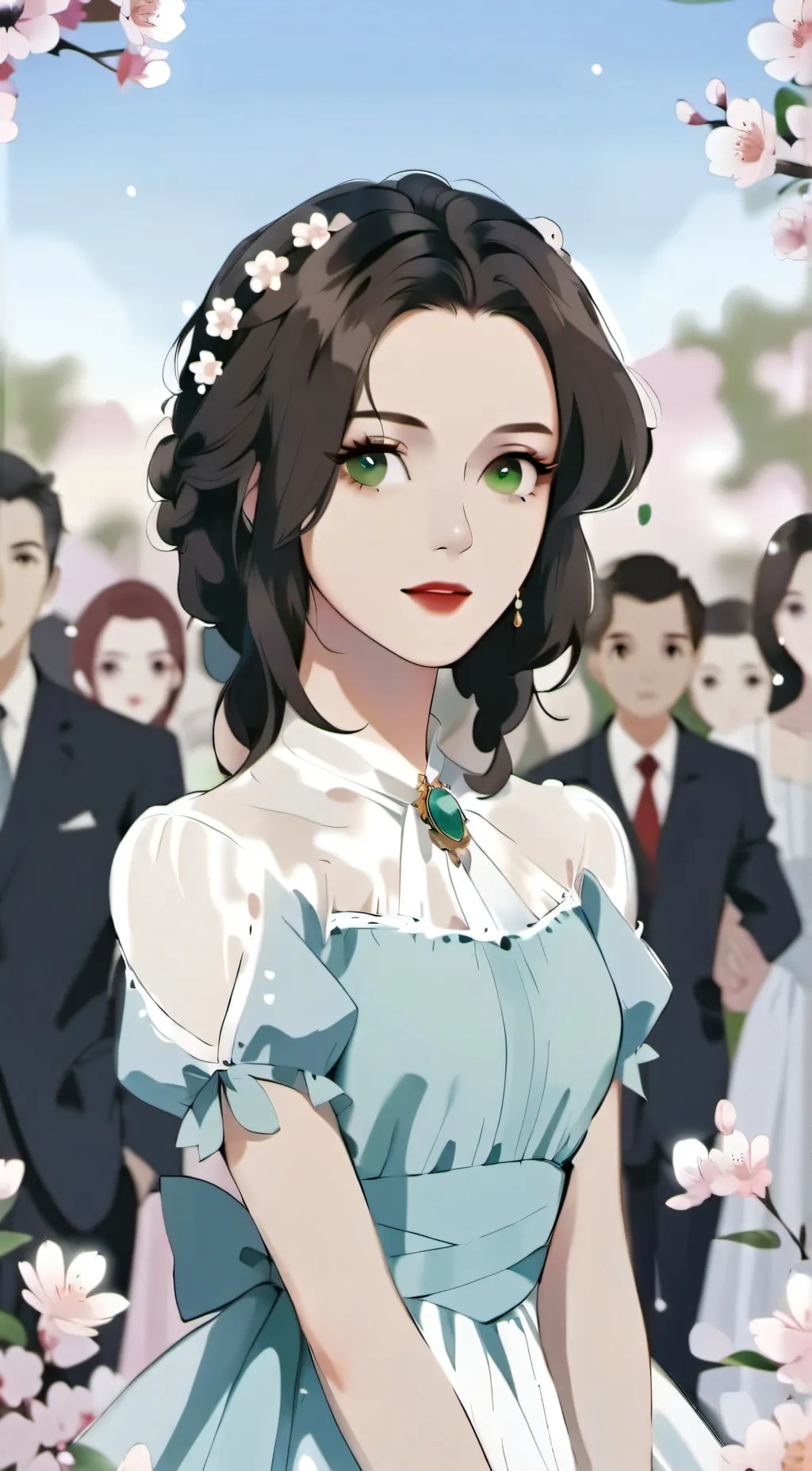 ai character: Kira 1 background