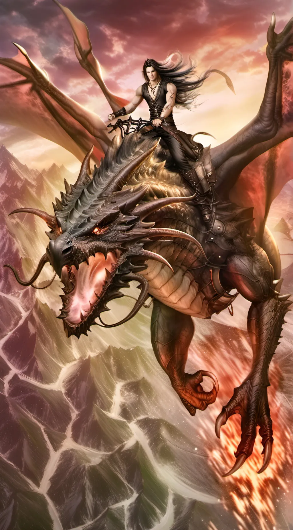 ai character: The Riders background