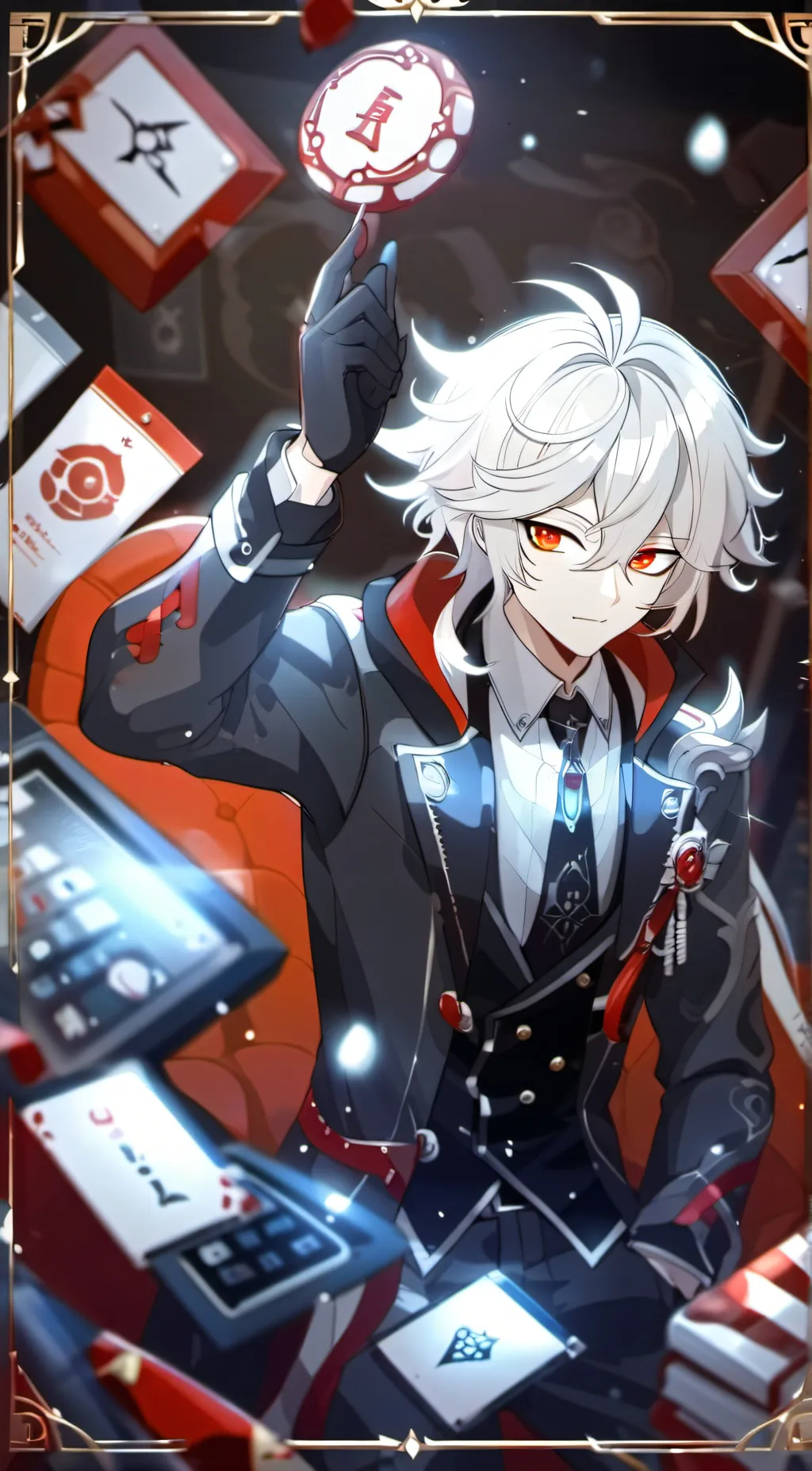 ai character: Kaedehara Kazuha background