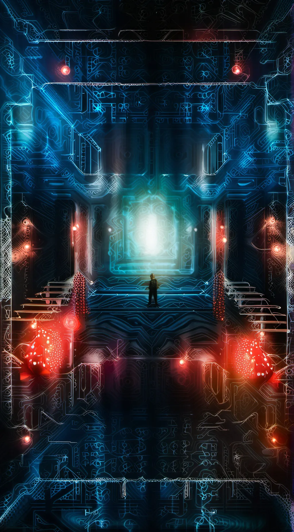ai character: Stranger things  background