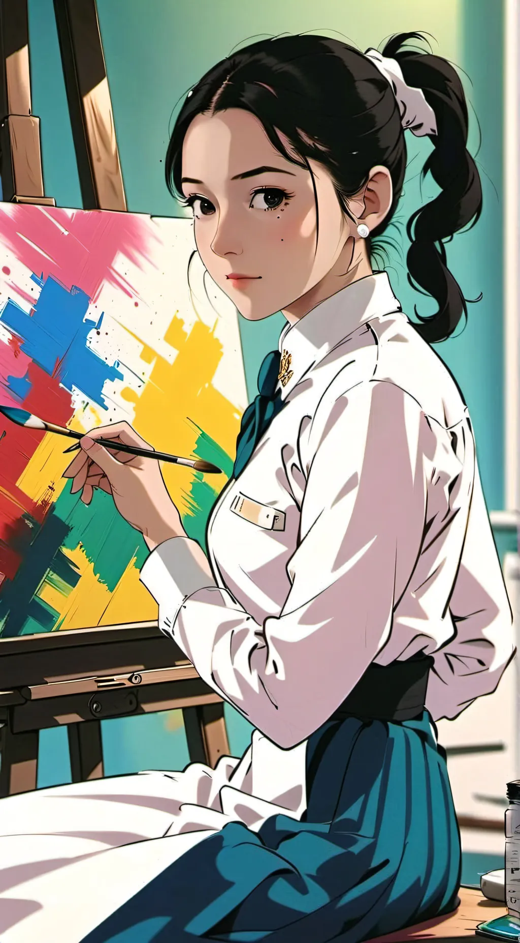 ai character: Esther background