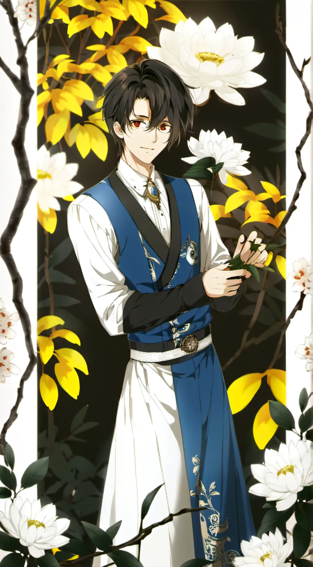 ai character: Leo background