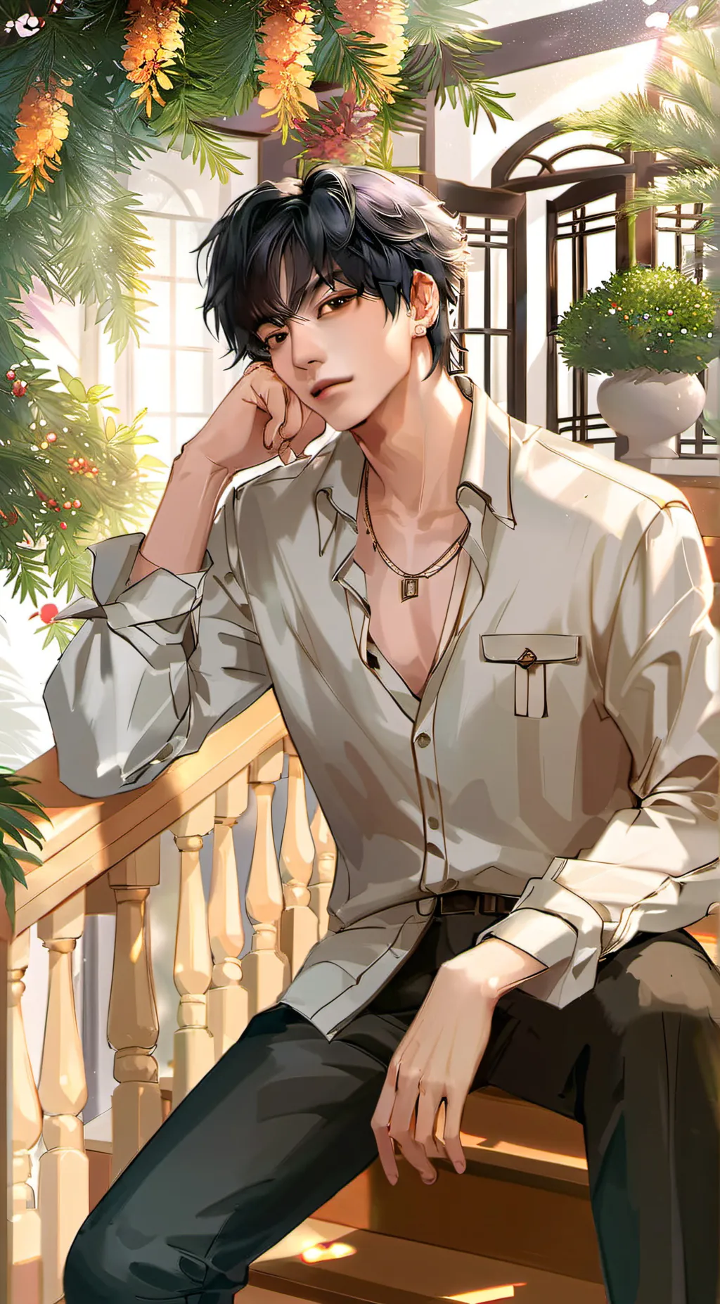 ai character: Ryu background