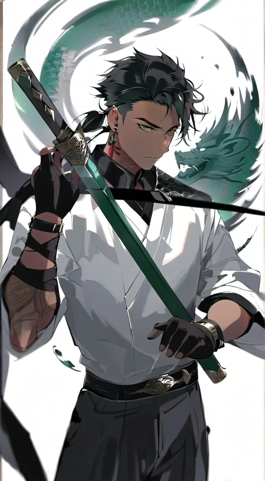 ai character: Skai  background