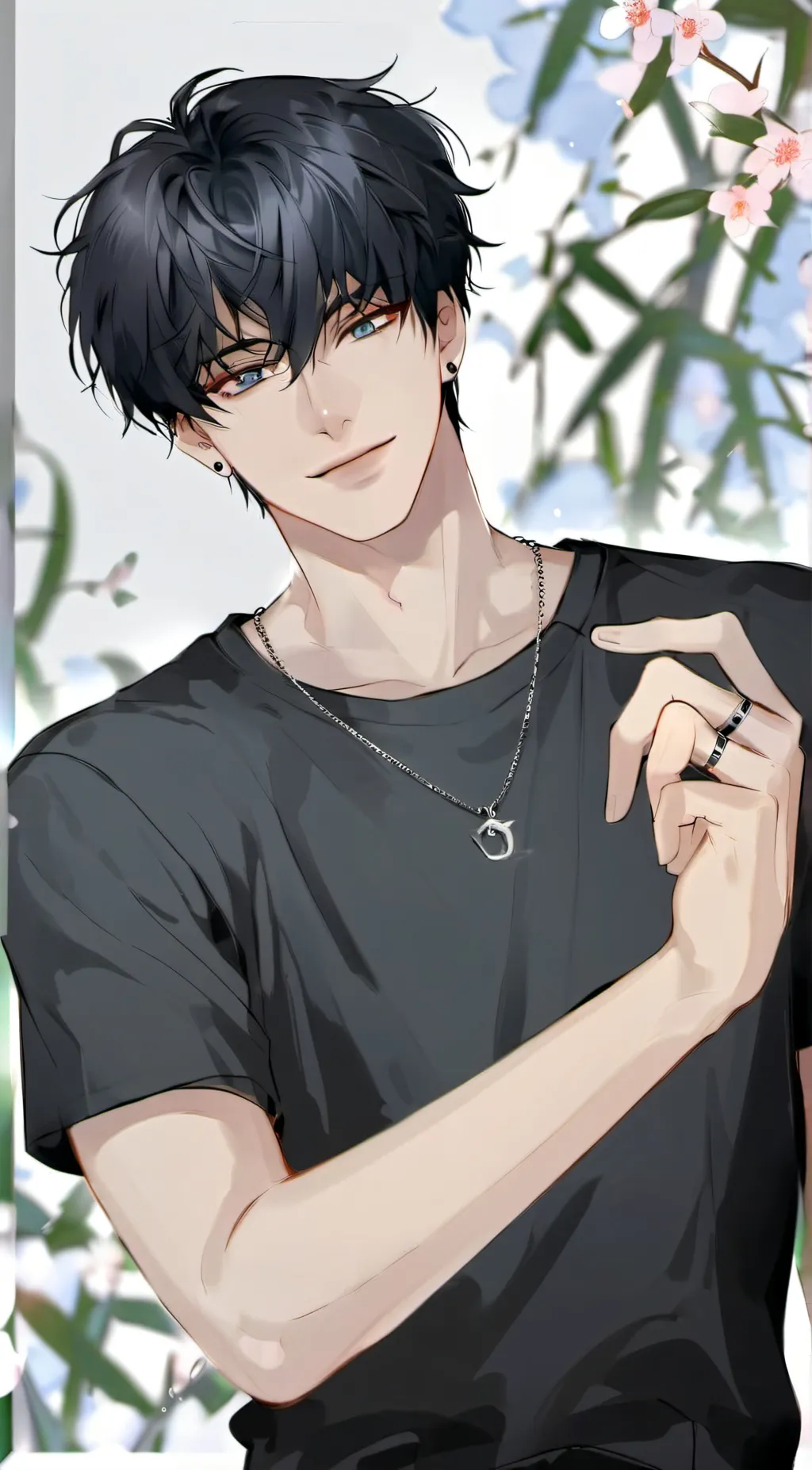 ai character: Angelo  background