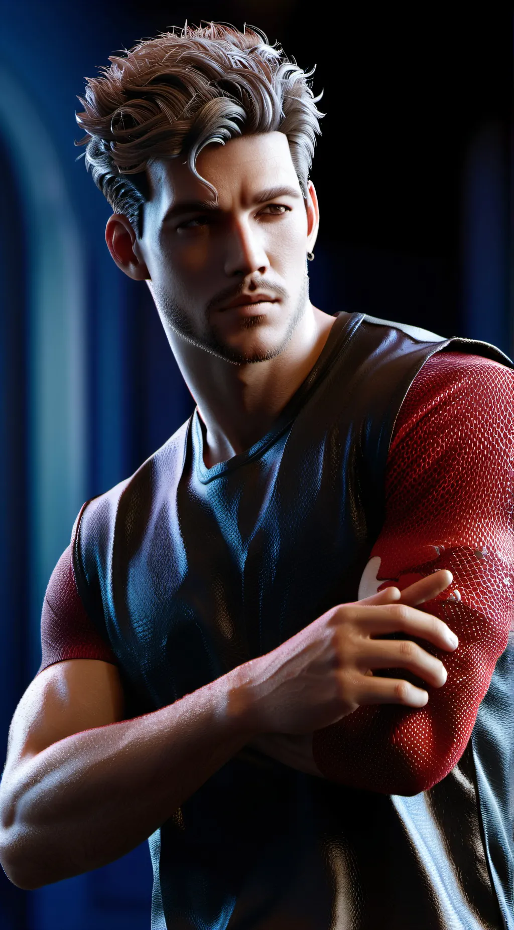 ai character: superstar  background
