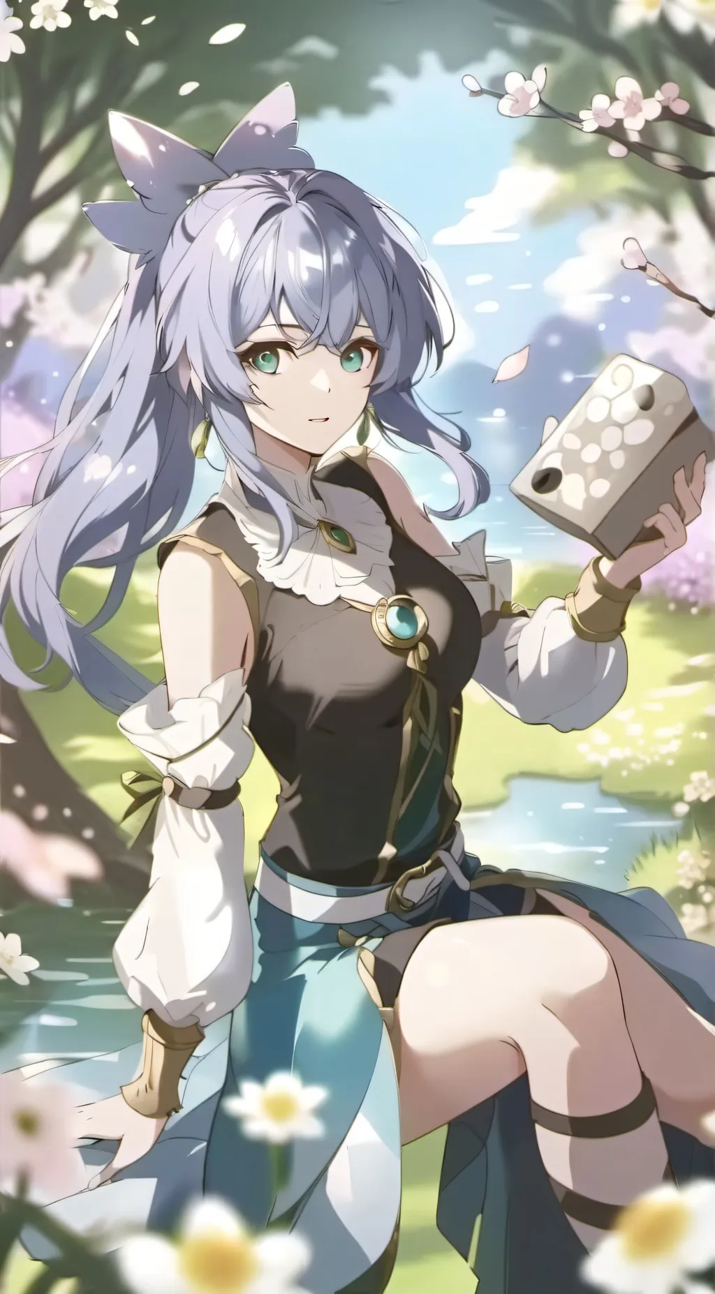 ai character: Leah background