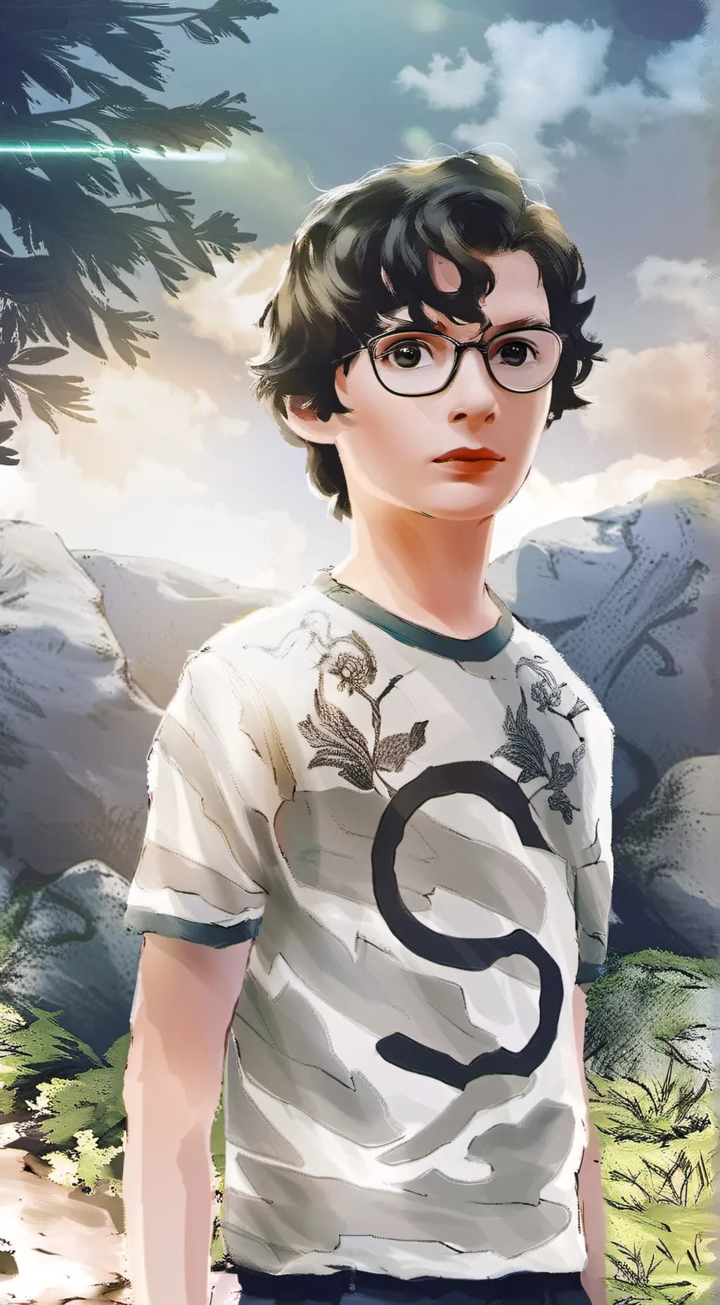 ai character: Richie tozier background