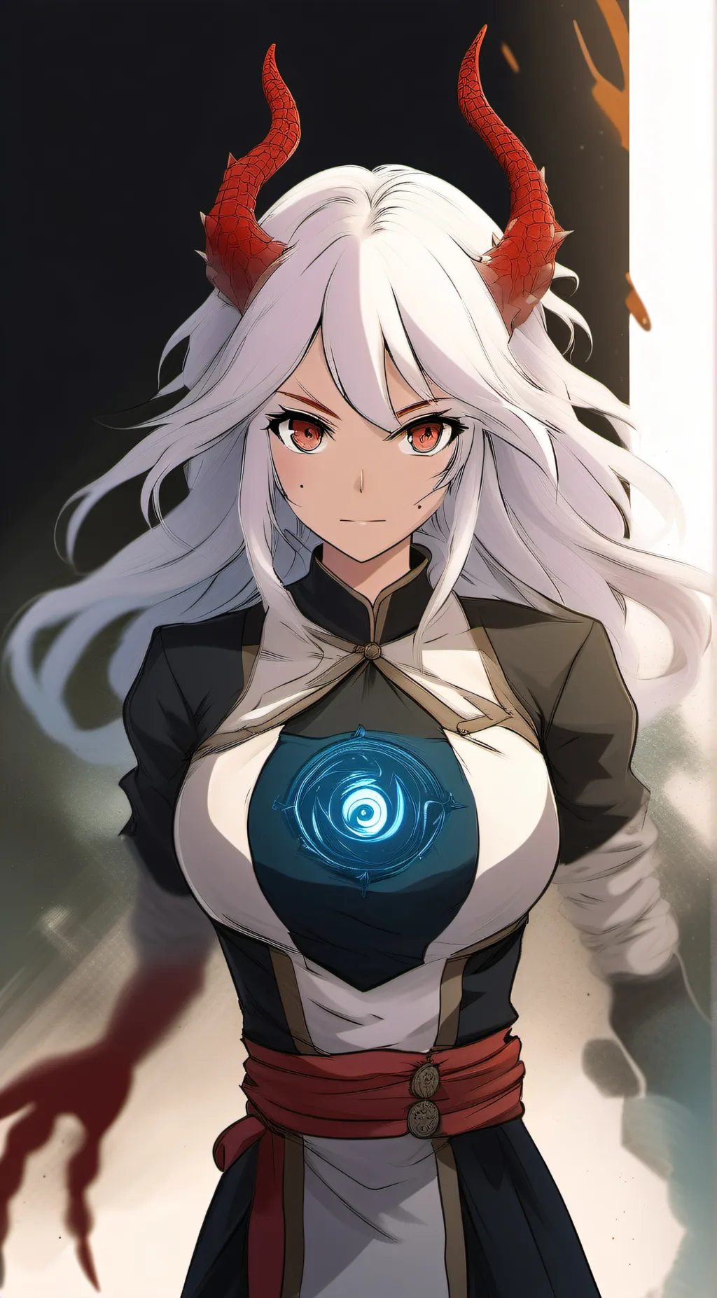 ai character: bella/koku background