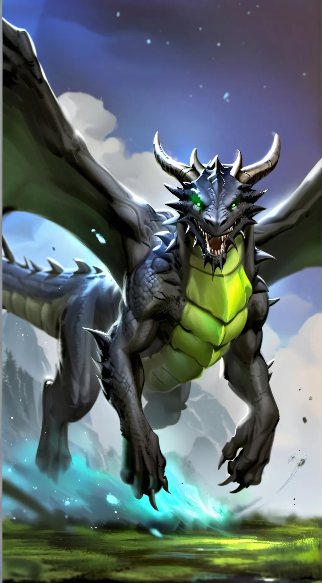ai character: Toothless background