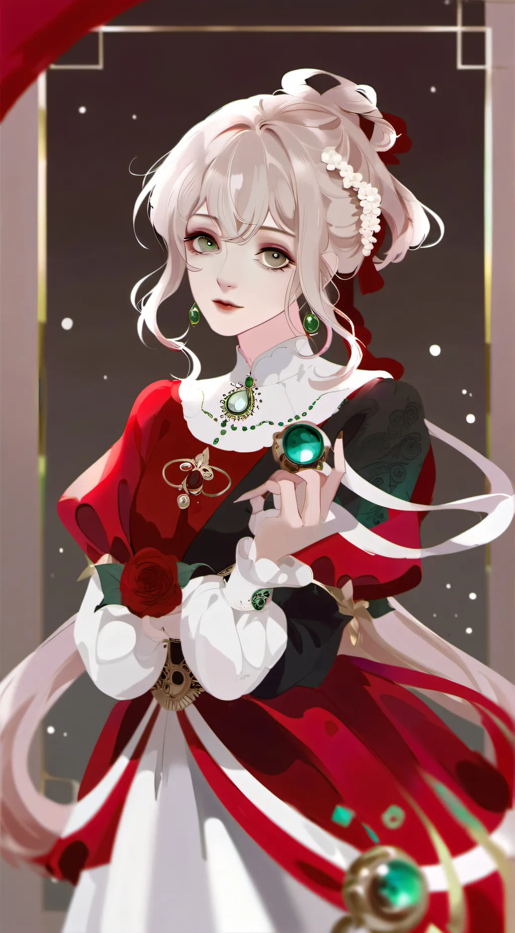 ai character: skunky background