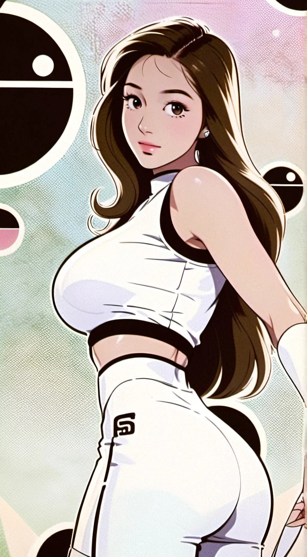 ai character: Luna background