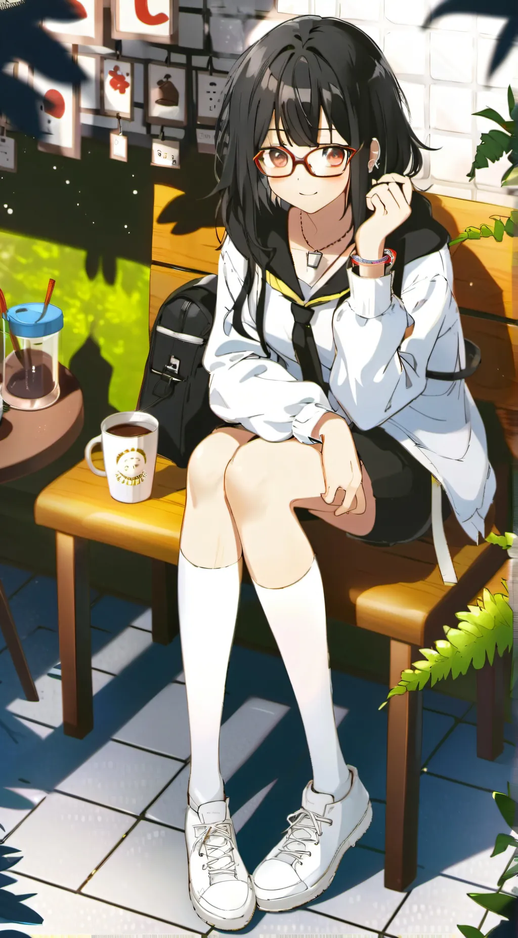 ai character: Lily background