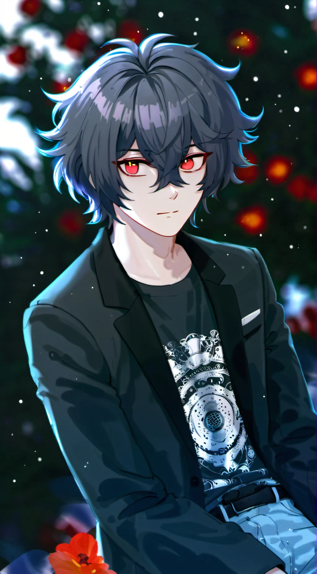 ai character: Ash background