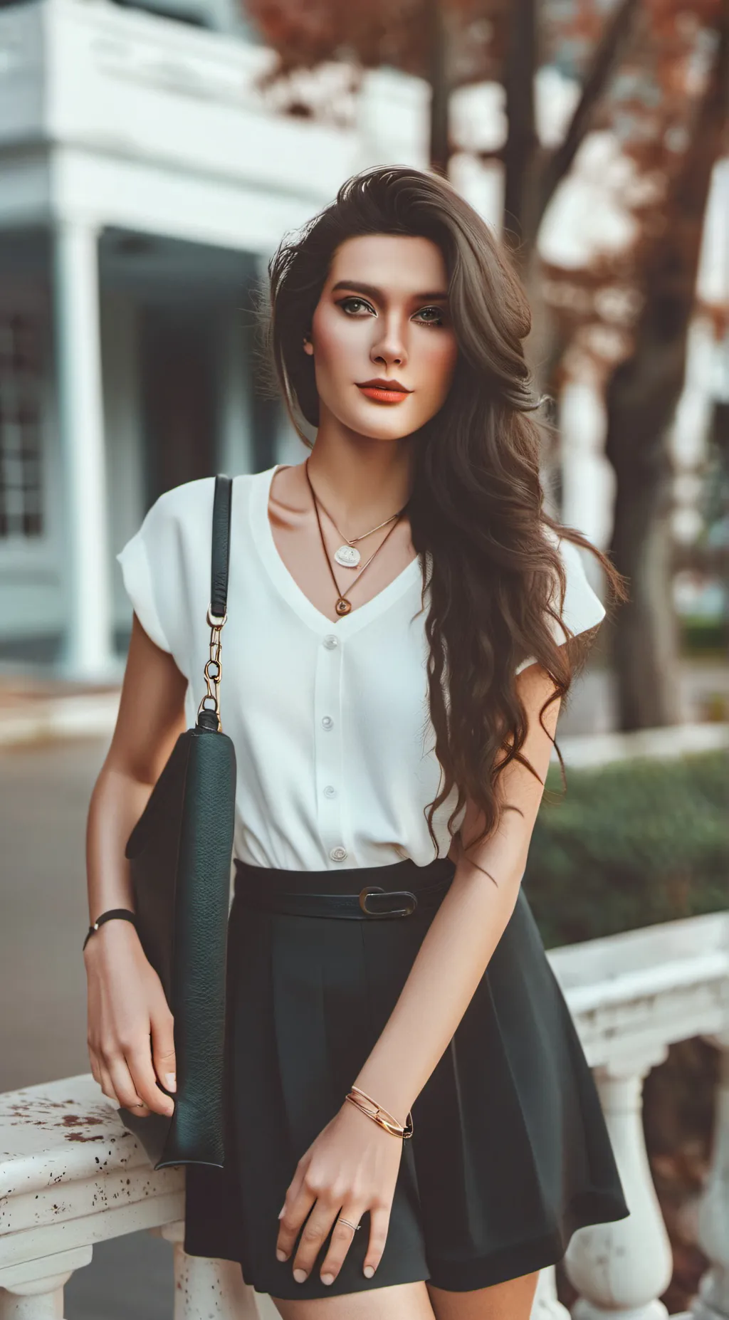ai character: Angela Jolene  background