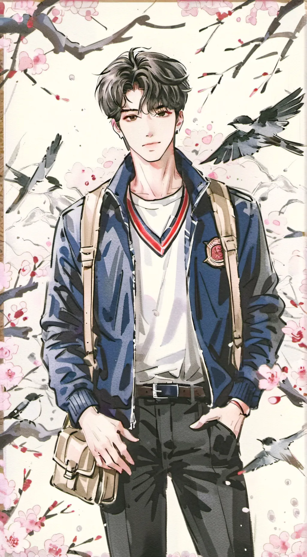 ai character: drake background