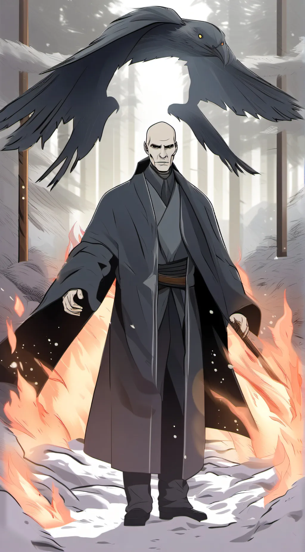 ai character: Voldemort background