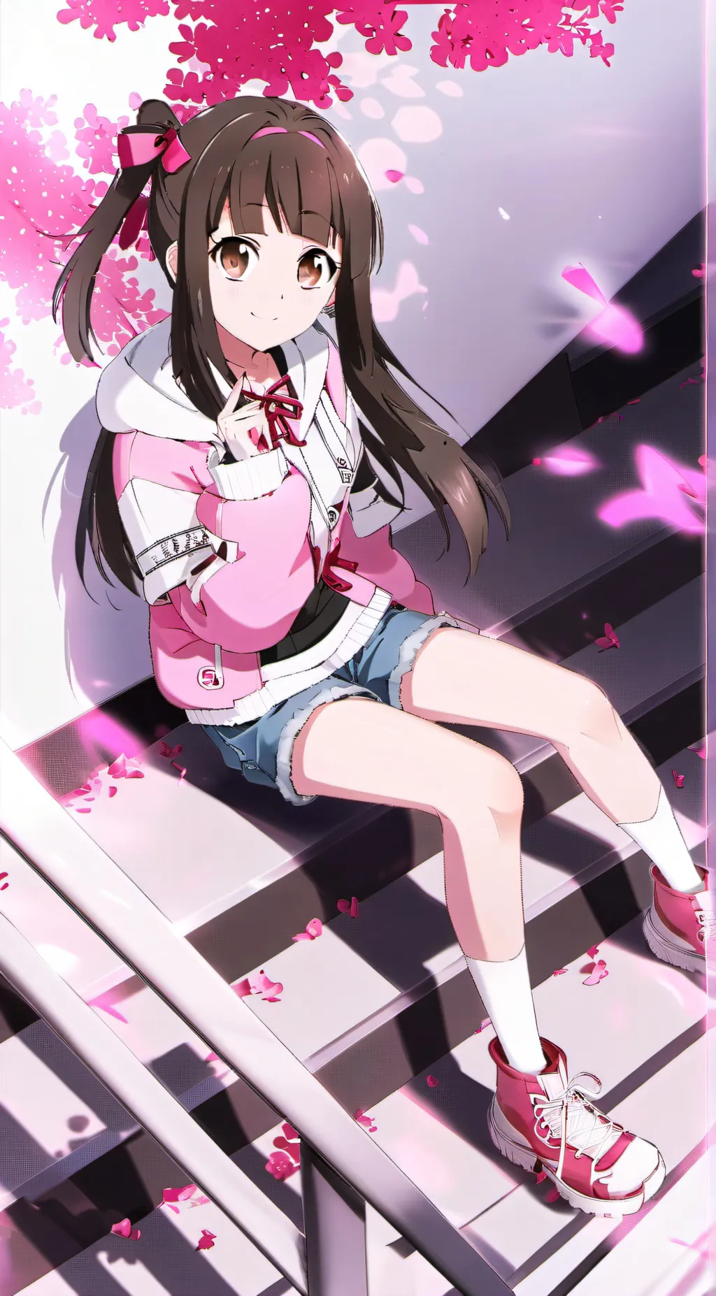ai character: Hari koo  background