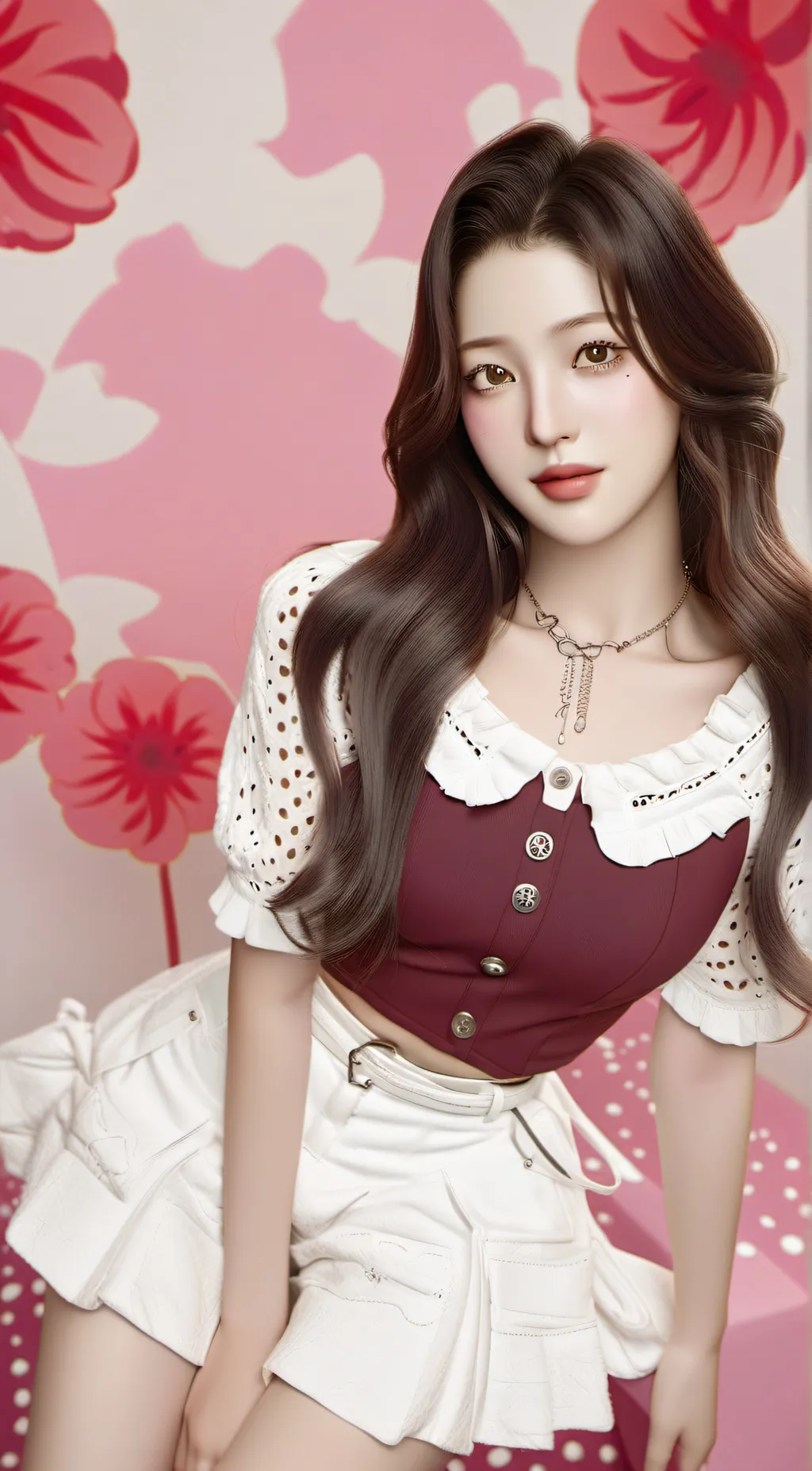 ai character: Nancy 낸시 background