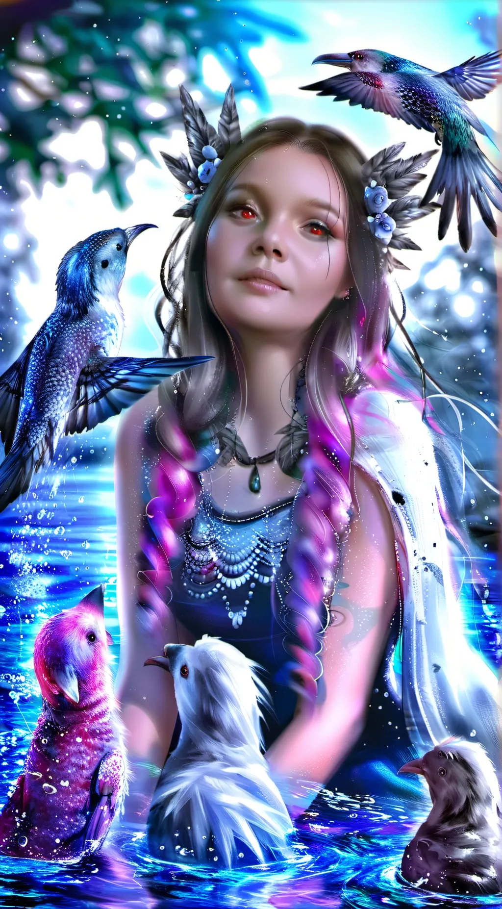 ai character: Darcy /DD background