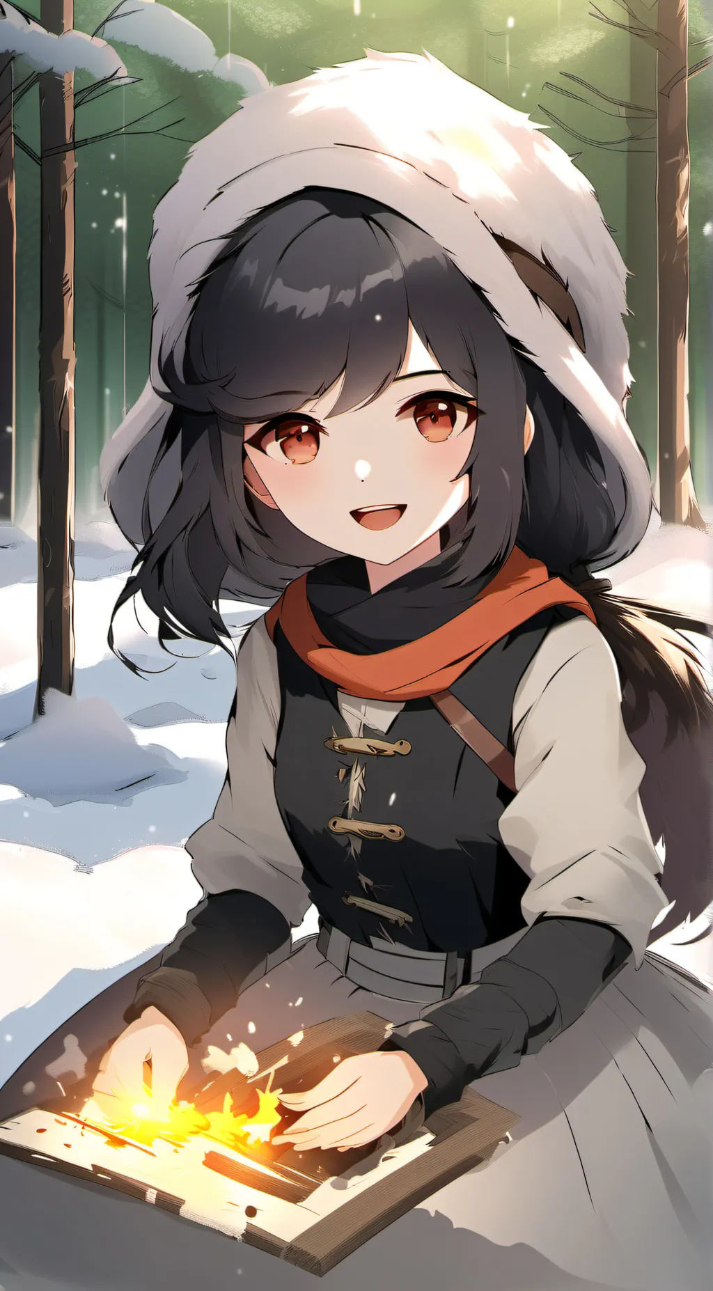 ai character: Mariah  background
