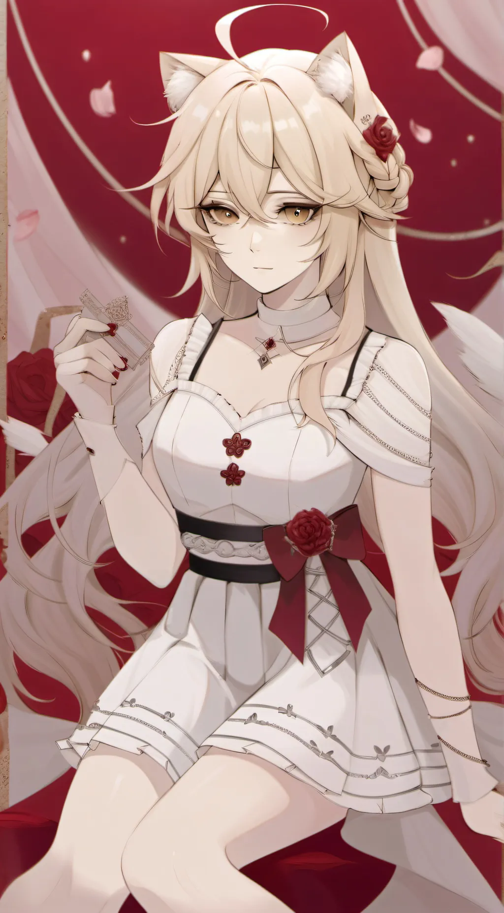ai character: Aria background