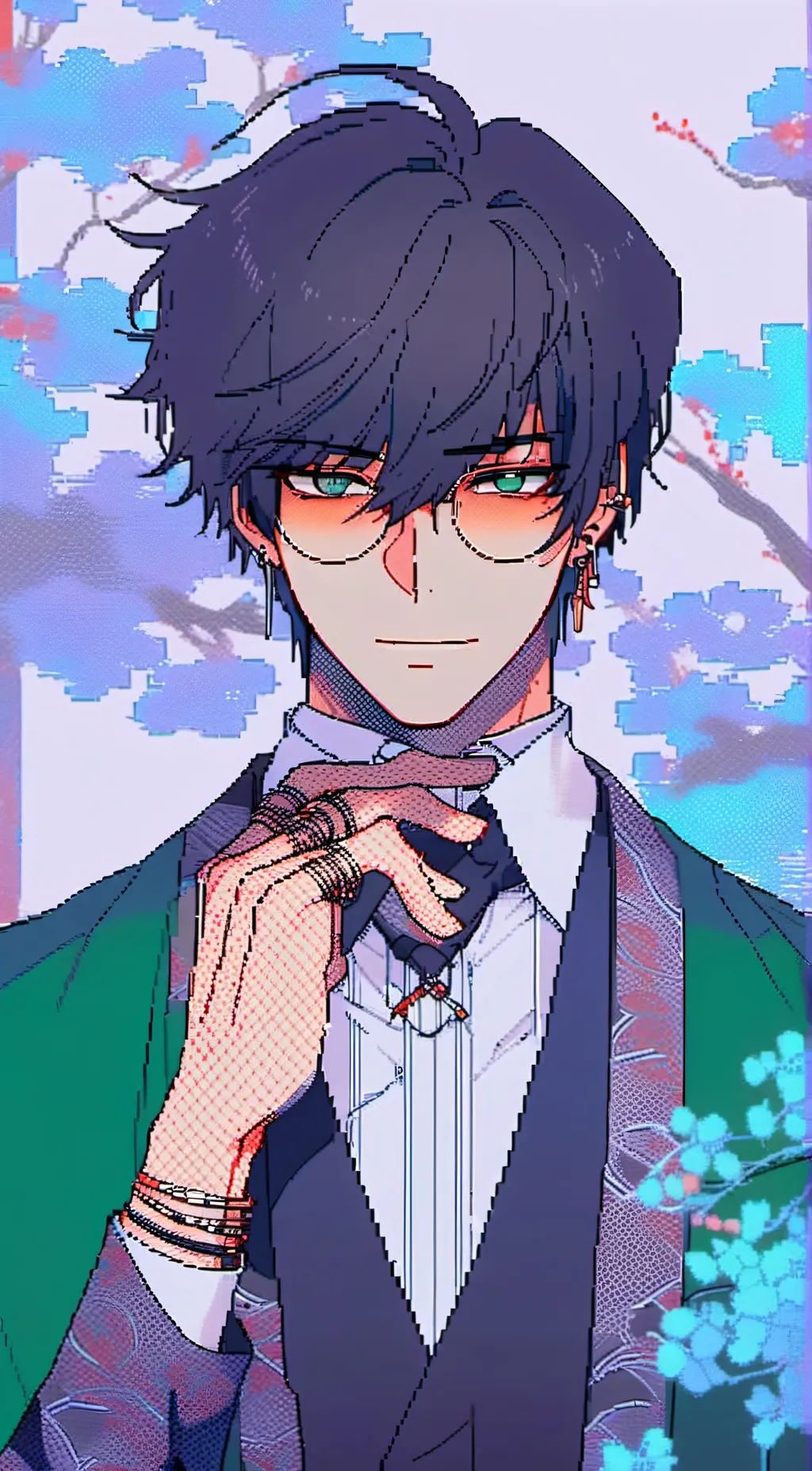 ai character: •Kai• background