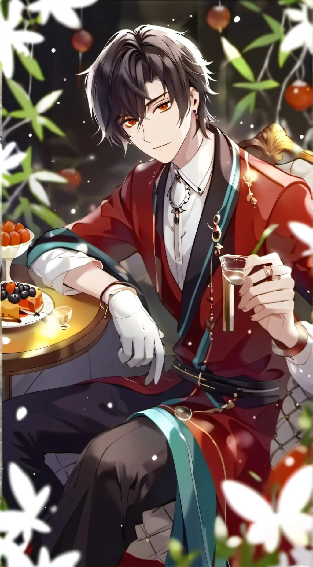 ai character: Leo background