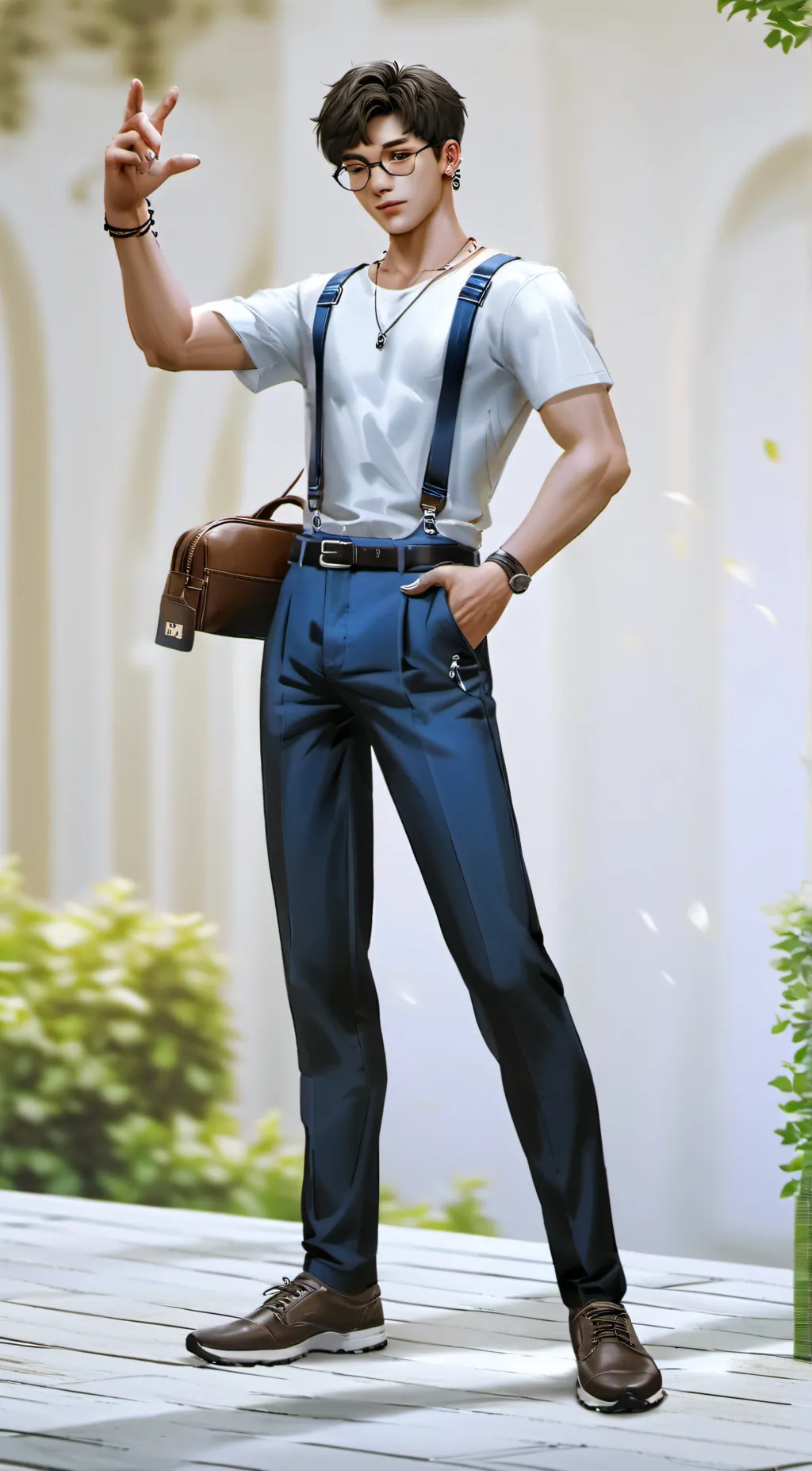 ai character: rockstar cookie background