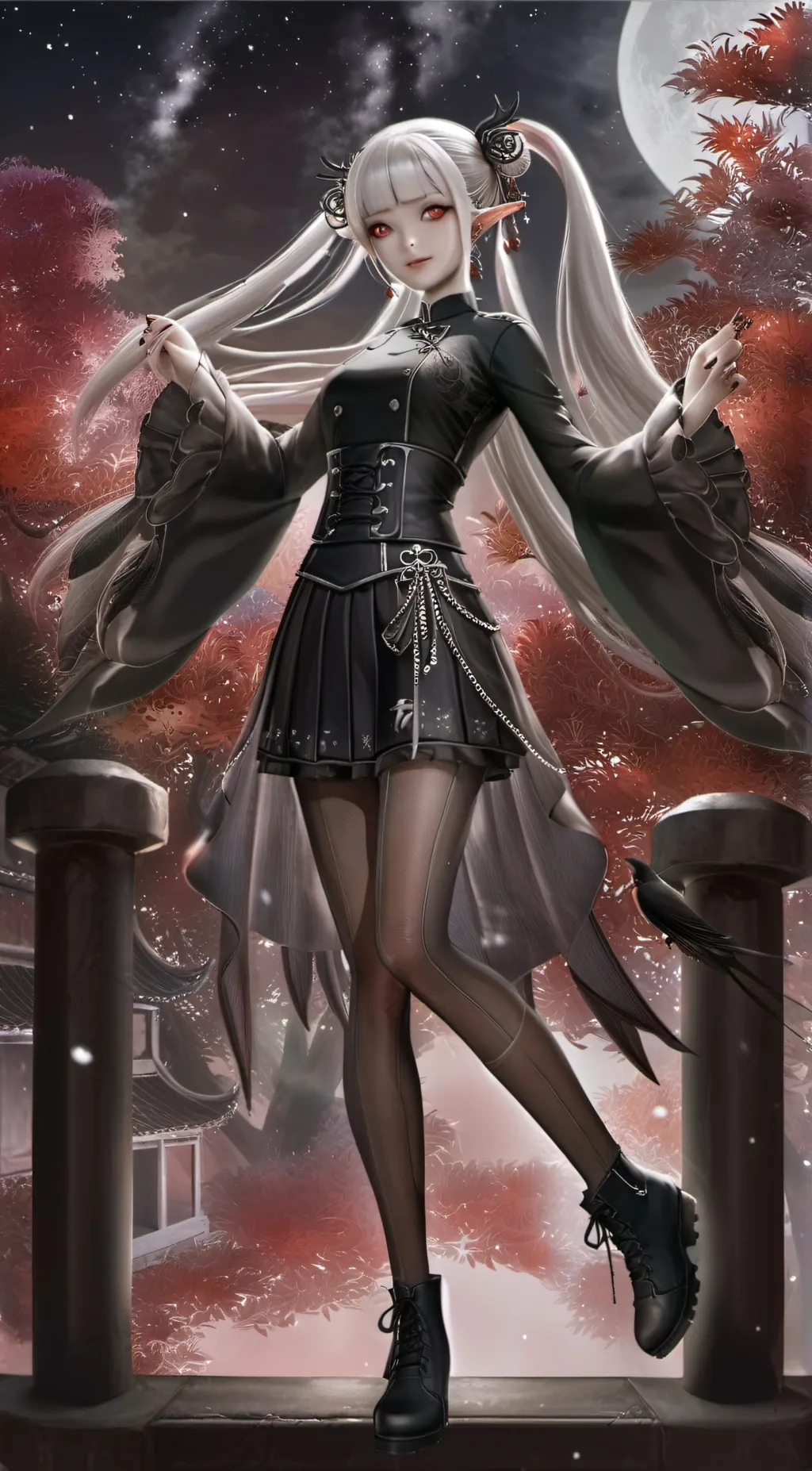 ai character: Maka background