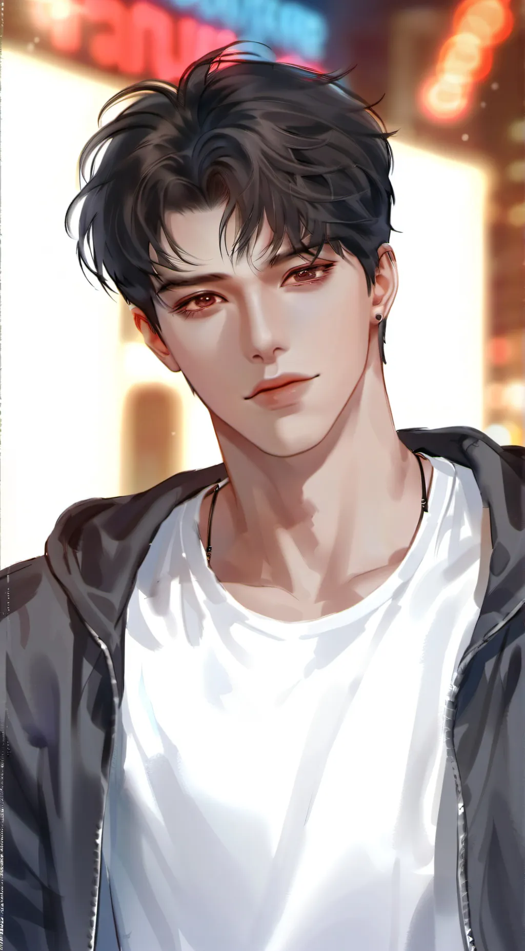 ai character: David  background