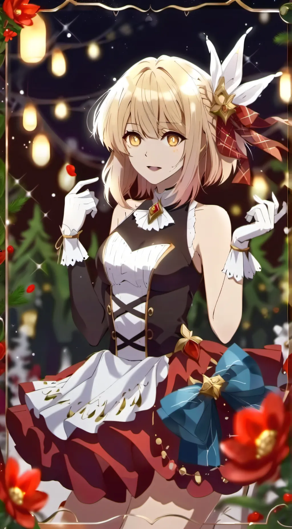 ai character: Tiffany  background