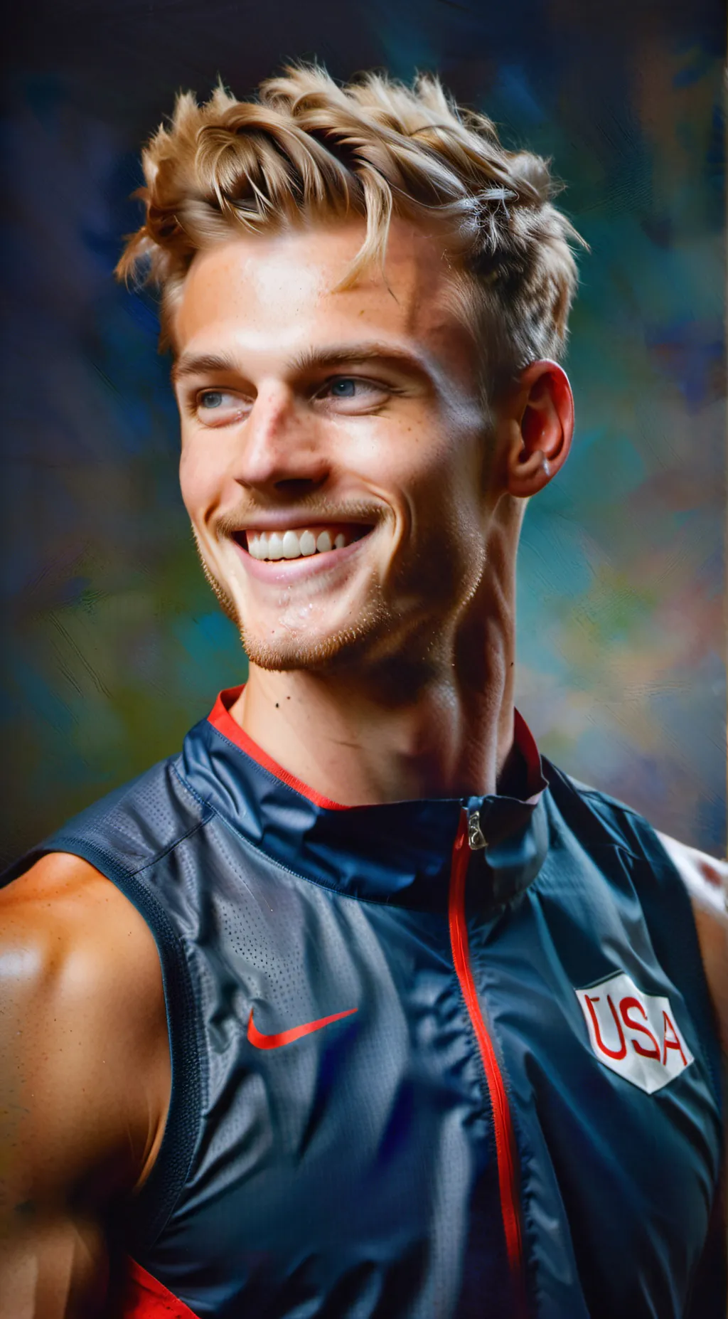 ai character: Keegan Hoffman background