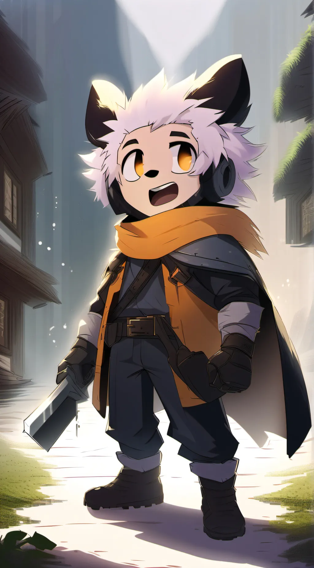 ai character: CatNap background