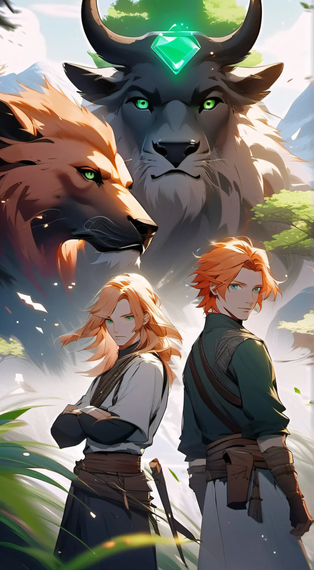 ai character: THSC x ARK:SE background