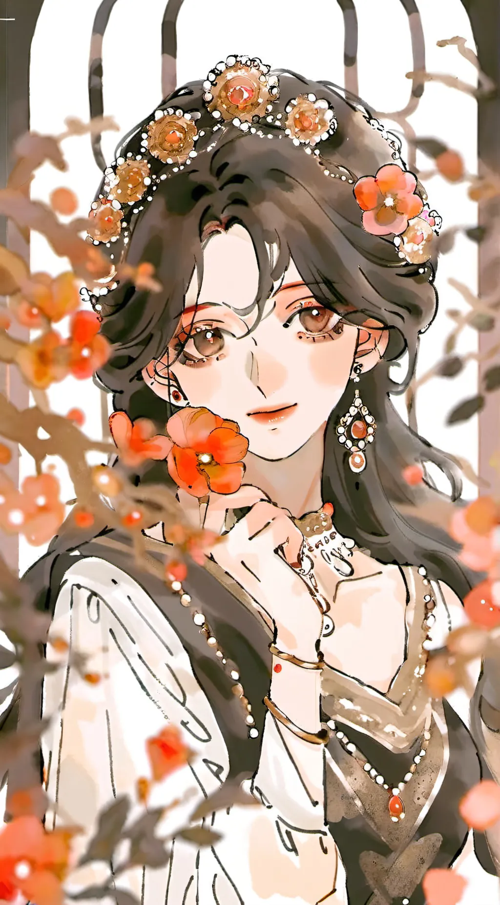 ai character: Jasmine background