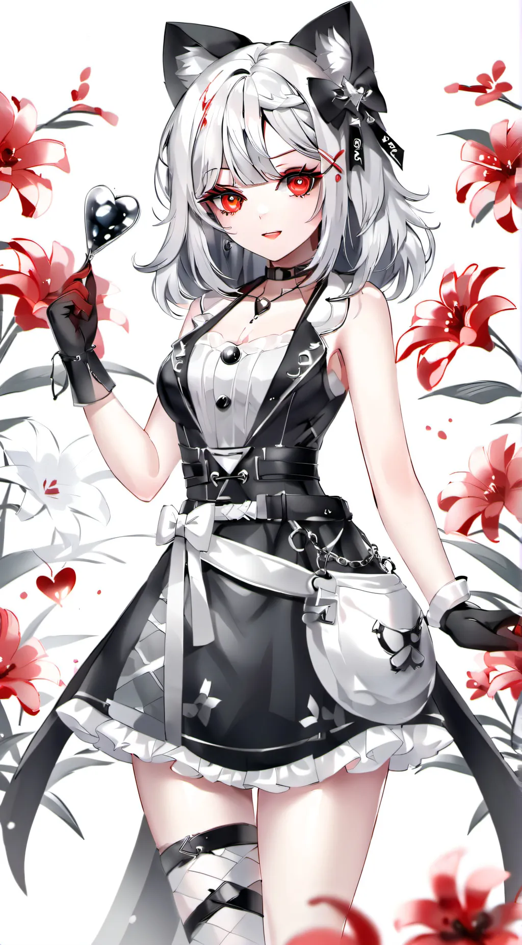 ai character: lily love🩷 background