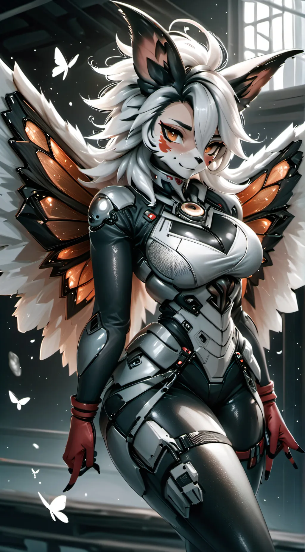 ai character: Luna background