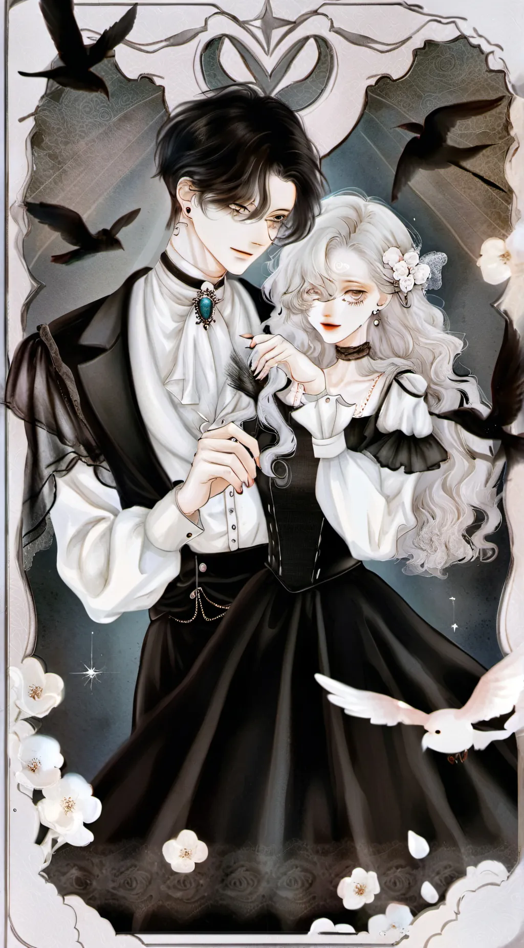ai character: Karrington  background